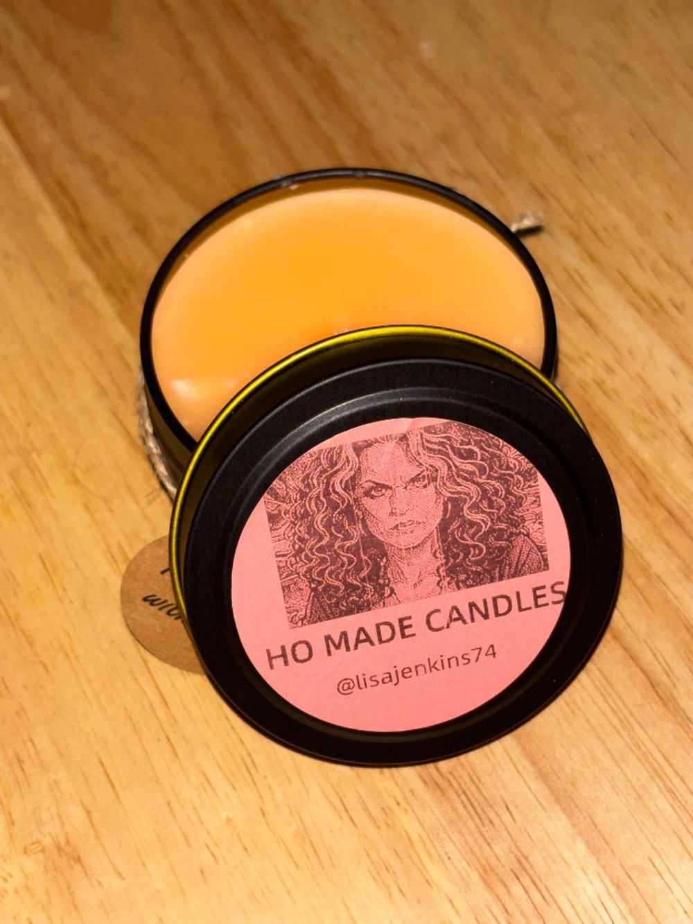 Ho Made candle